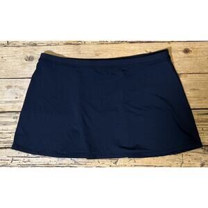 Anne Cole Collection Women’s Size L Black Casual Skirt